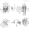 NMRV025 Dimensions
