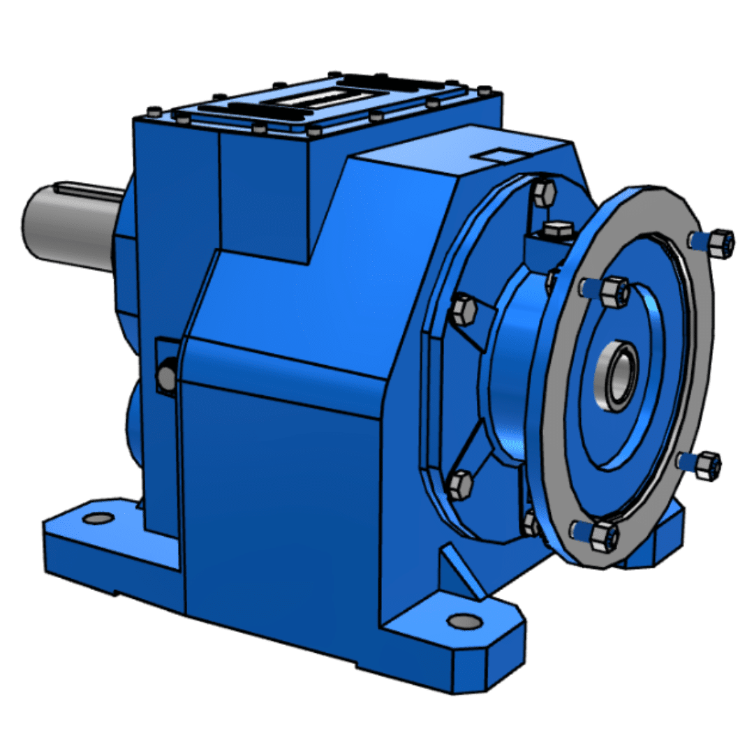 Motovario H122 Inline Gearbox H122-132B5-FM