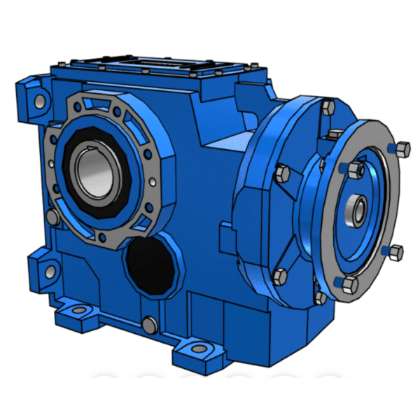 Motovario B143 187.24:1 Bevel Gearbox – 70mm Bore