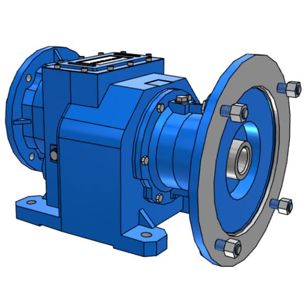 Motovario H082 Inline Gearbox – 50mm Output Shaft