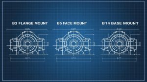 Worm Gearbox Mounting Types Explained (B3, B5, B14)