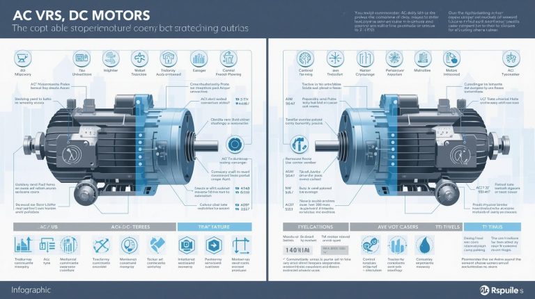 AC vs DC Motors Efficiency Control Industrial Use Cases Compared