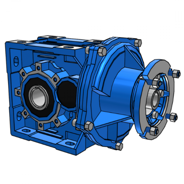 Motovario BA72 67.96:1 Bevel Gearbox – 35mm Bore