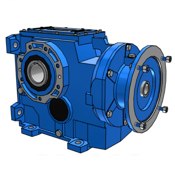 Motovario B143 187.24:1 Bevel Gearbox – 70mm Bore
