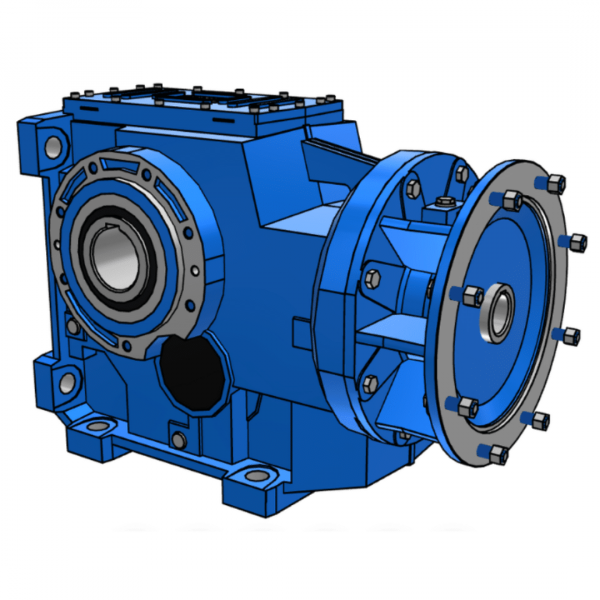 Motovario B163 154.83:1 Bevel Gearbox – 100mm Bore