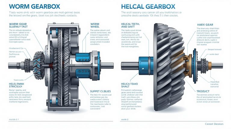 Worm Gearbox vs Helical Gearbox: Which Is Better for Your Application?