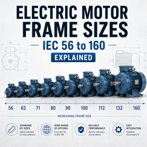 Electric Motor Frame Sizes Explained